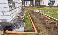 Схема водоотвода для различных видов фундаментных оснований и средние цены под ключ