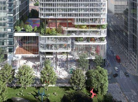 KPF Set to Trsform Foster + Partners Designed HSBC wer in London's  Cary Wharf | ArchDaily