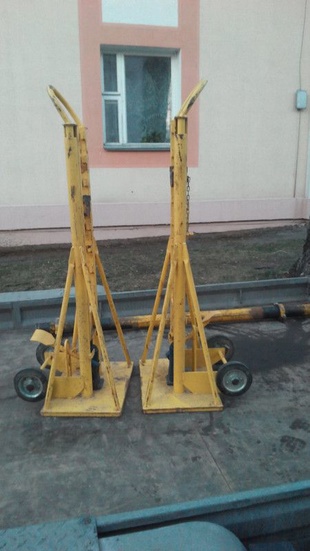 Для раскатки кабеля