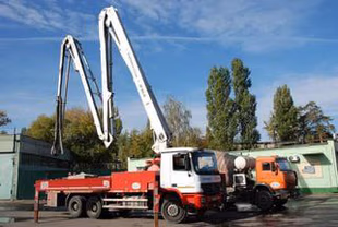 Автобетононасос 32м