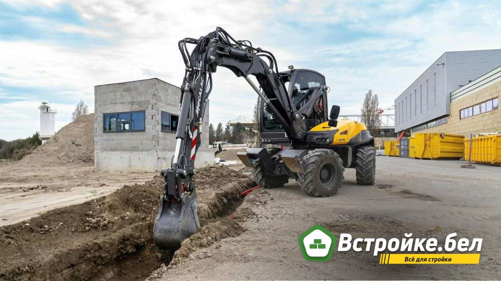 Колесный экскаватор Mecalac 12MTX