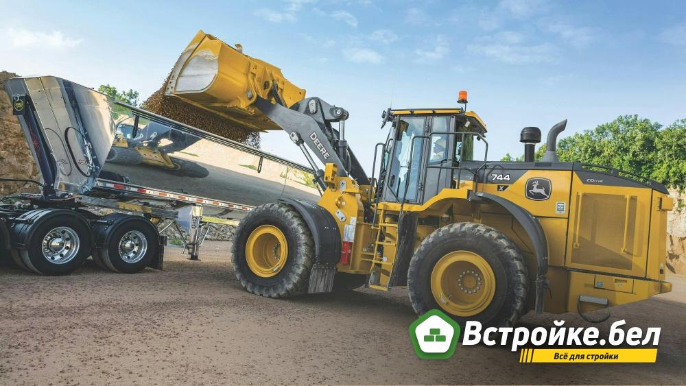 Колесные погрузчики Deere 744, 824 X Tier