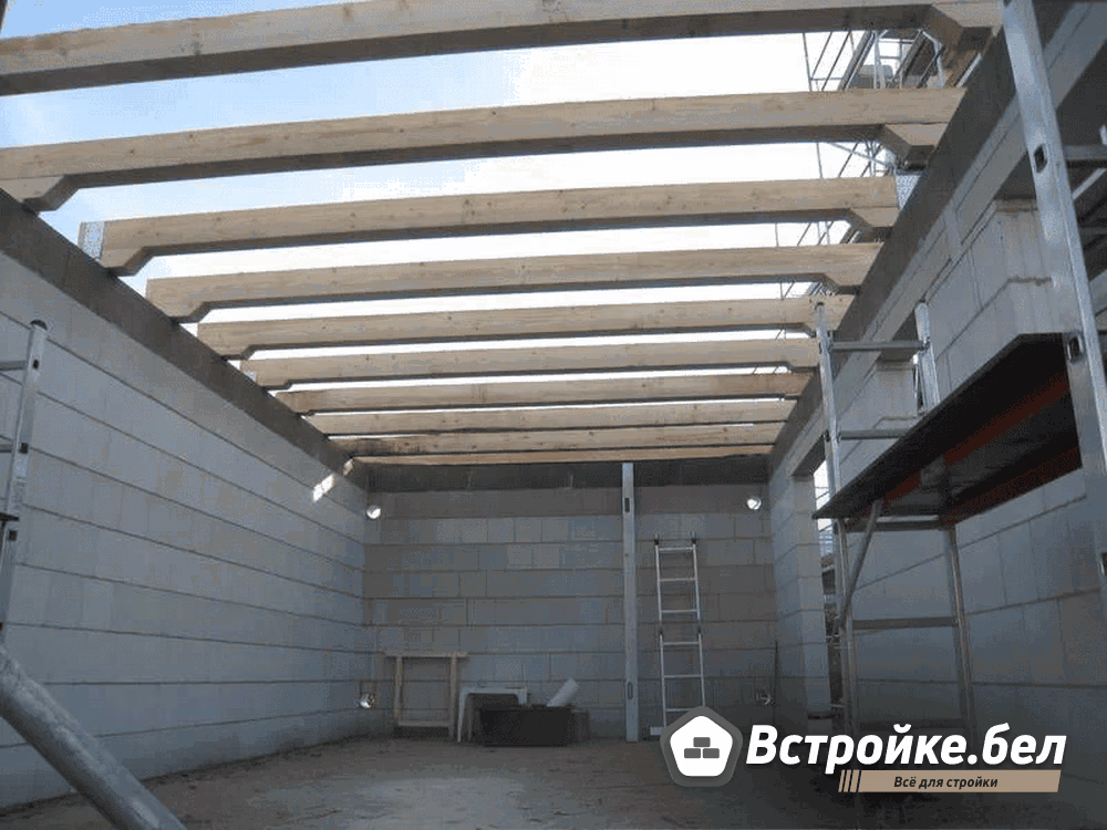 Монтаж кровельной системы