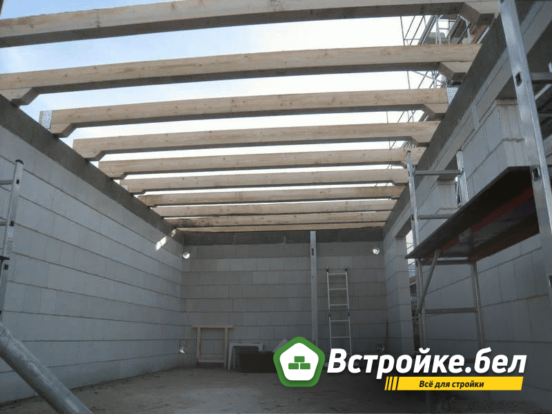 Монтаж кровельной системы