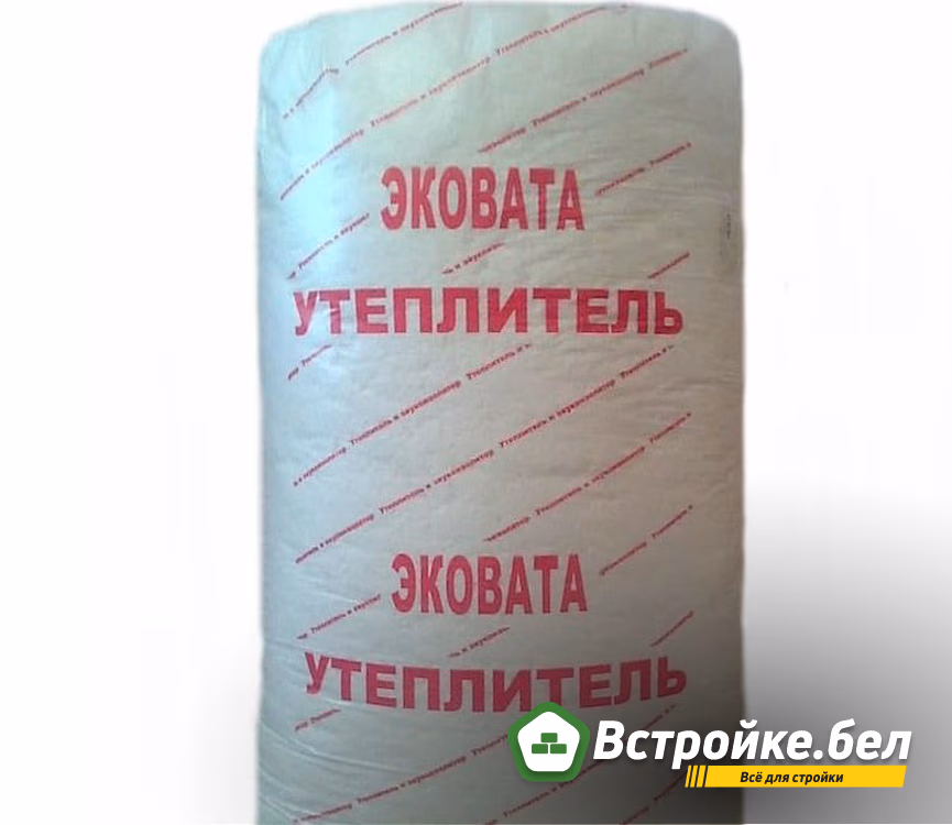 Утепление мансардной крыши эковатой