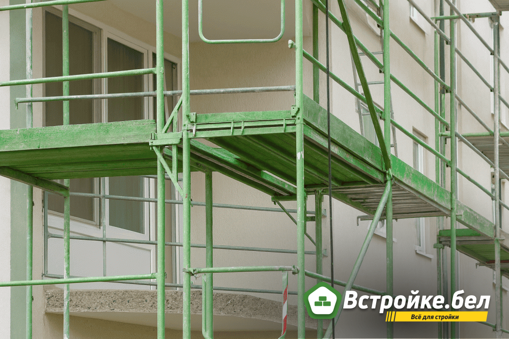 Аренда строительных лесов