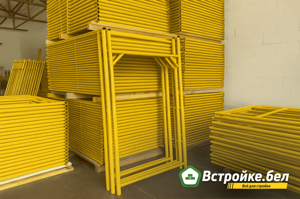 Аренда строительных лесов в собранном состоянии