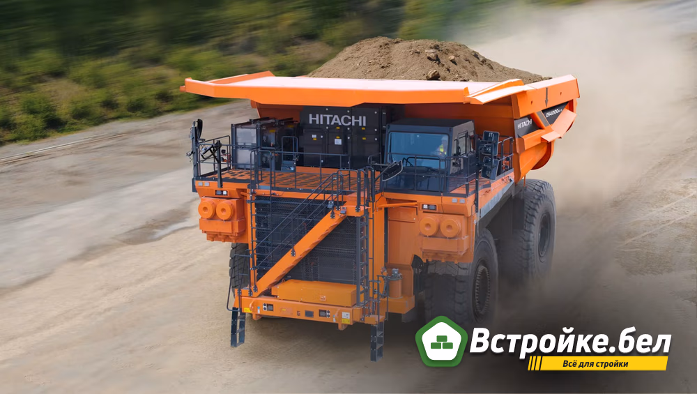 Разработка мощного карьерного самосвала с жесткой рамой EH4000AC-5 от компании Hitachi Construction Machinery