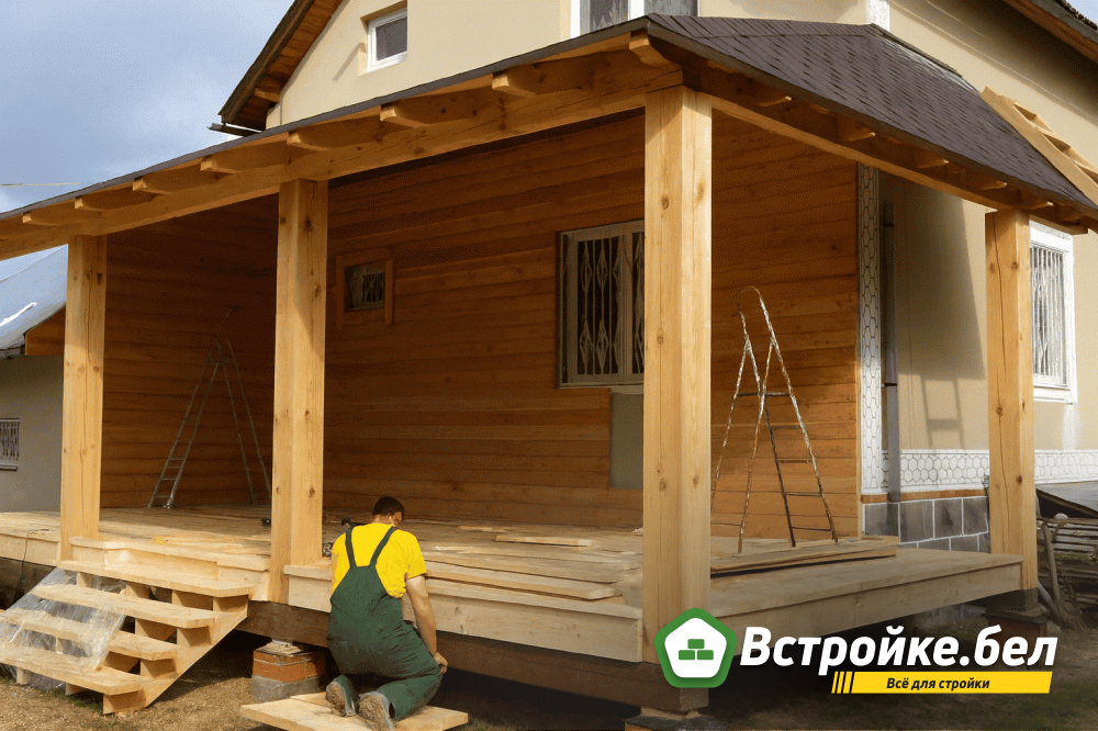 Веранда своими руками