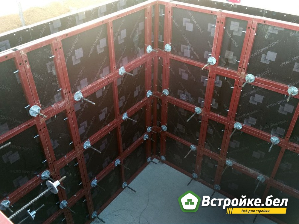 мелкощитовая опалубка