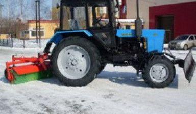 Трактор - щетка на базе МТЗ 82 в аренду
