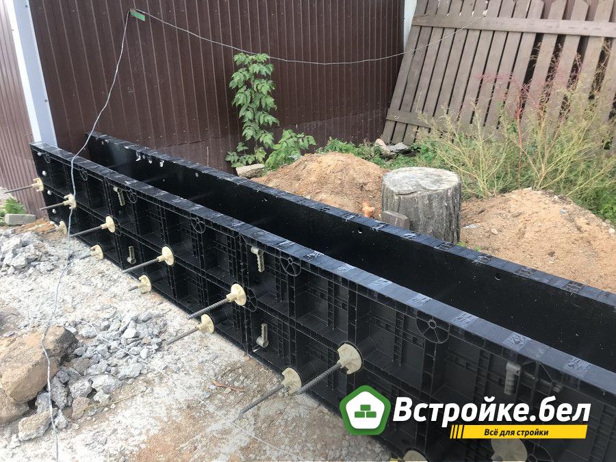Пластиковая Мелкощитовая опалубка