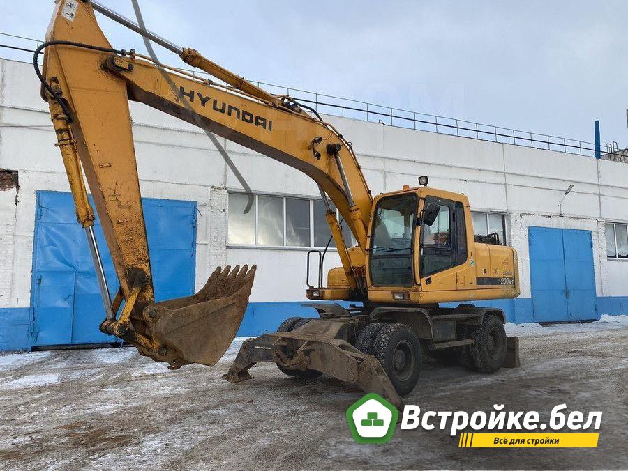 полноповоротный экскаватор