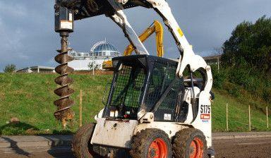 АРЕНДА ЯМОБУР НА БАЗЕ МИНИ-ПОГРУЗЧИКА BOBCAT S175