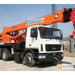 Автокран 25 тонн стрела 28 метров