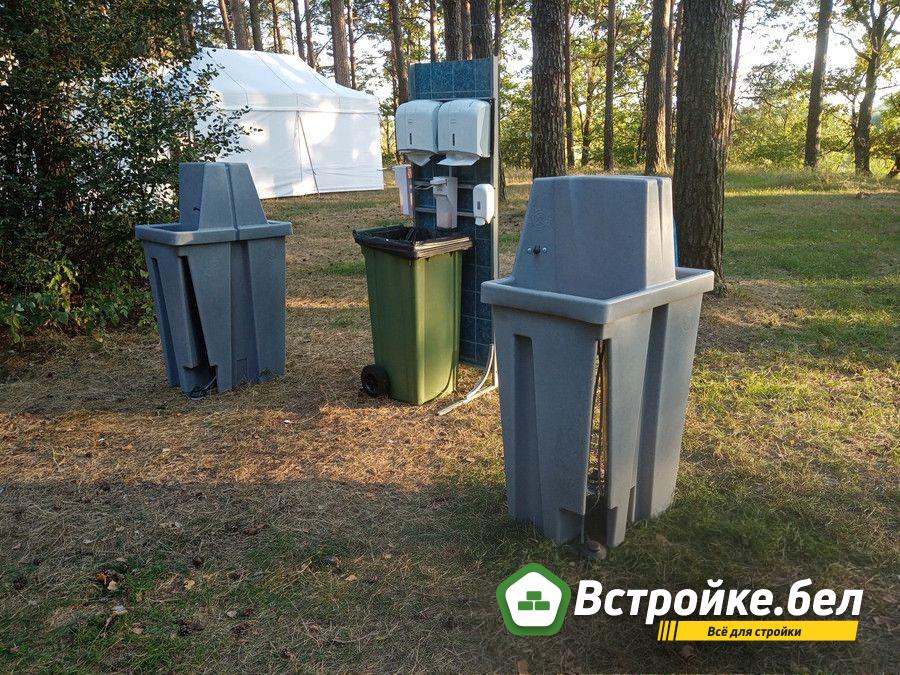 Умывальник автономный на 2 чаши