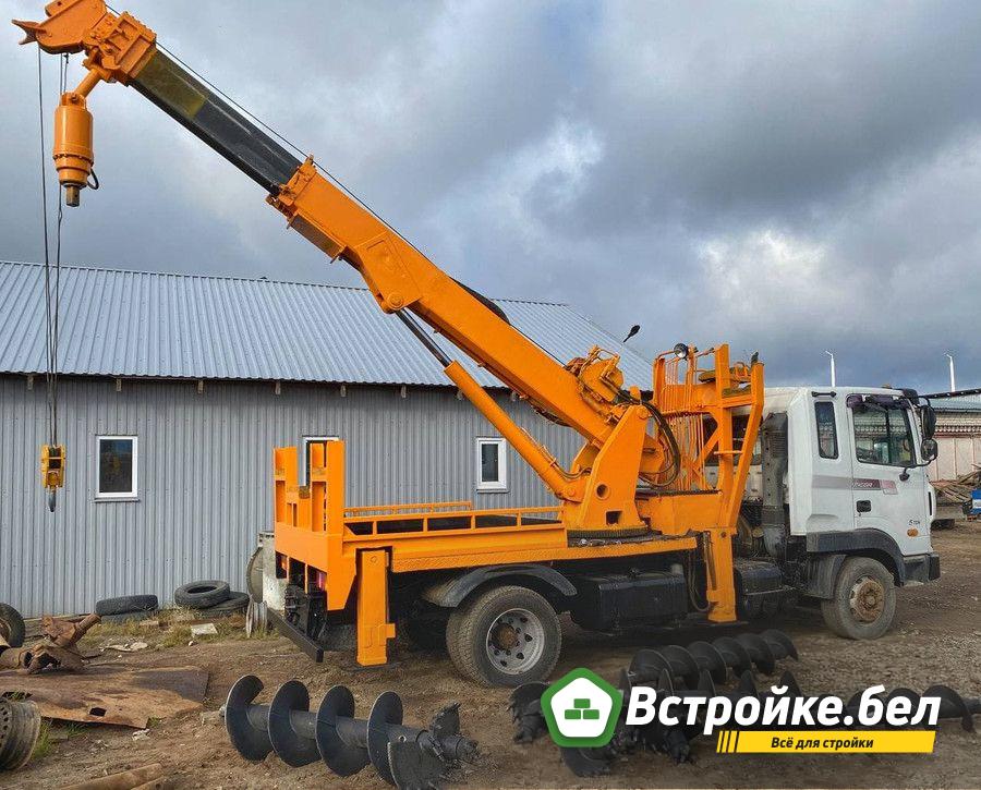 Бурильно-крановая установка